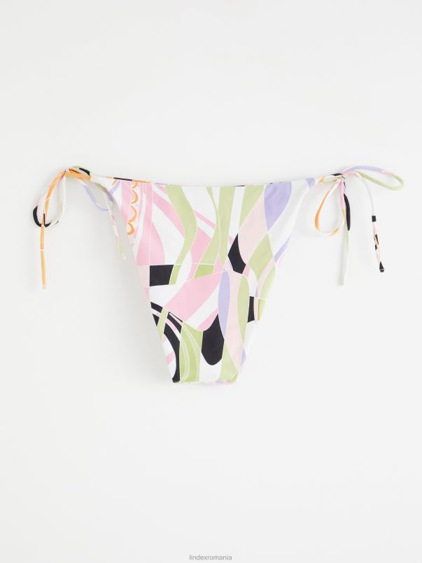 îmbrăcăminte VHZ2F1228 fund de bikini brazilian cu talie joasă femei roz deschis Lindex