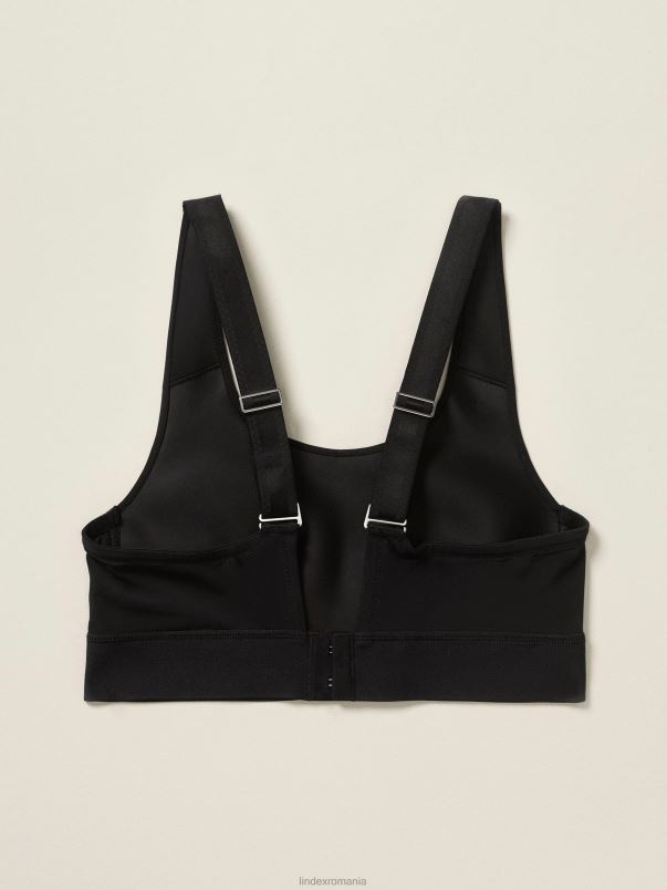 îmbrăcăminte VHZ2F1274 îndeaproape - sutienul sport de înaltă susținere femei negru Lindex