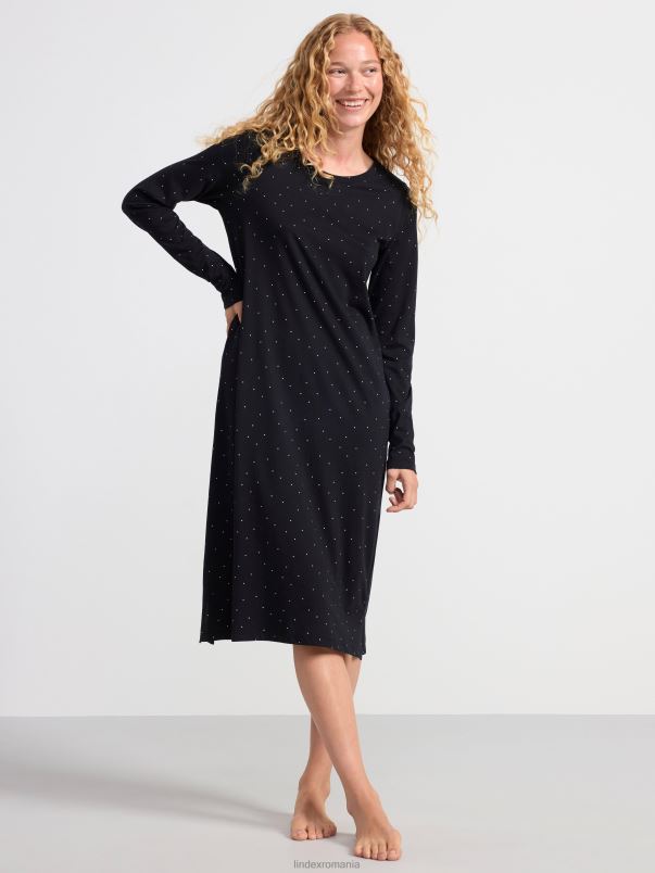 îmbrăcăminte VHZ2F2086 rochie de noapte femei negru Lindex