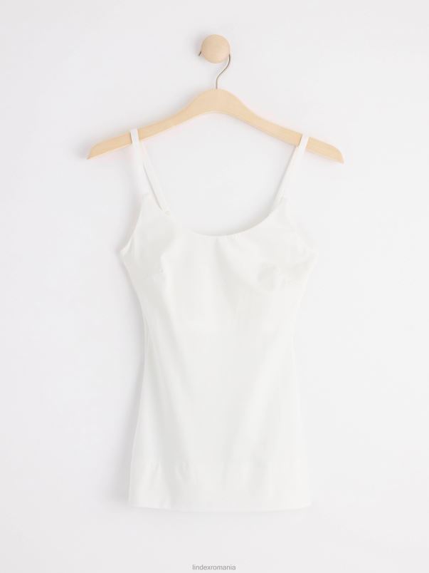 îmbrăcăminte VHZ2F2373 modelarea camisolei femei alb Lindex