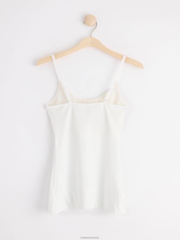 îmbrăcăminte VHZ2F2373 modelarea camisolei femei alb Lindex