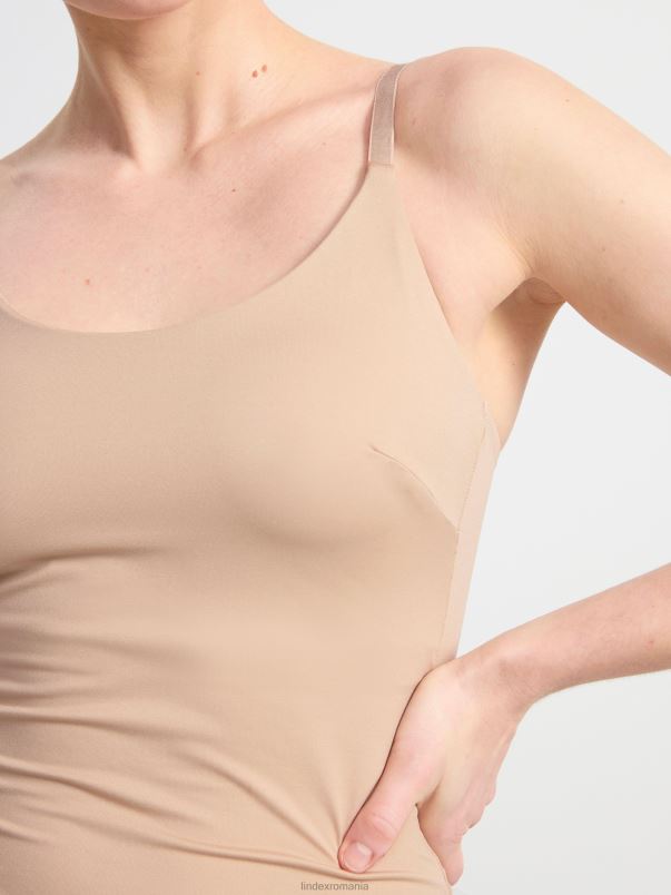 îmbrăcăminte VHZ2F2375 modelarea camisolei femei bej Lindex