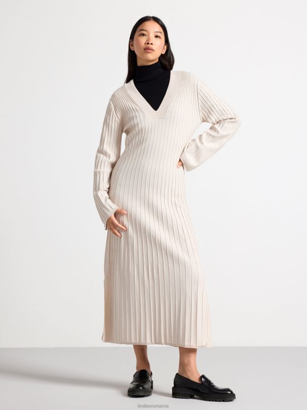 îmbrăcăminte VHZ2F1327 top cu gat rulat din lana merinos femei negru Lindex