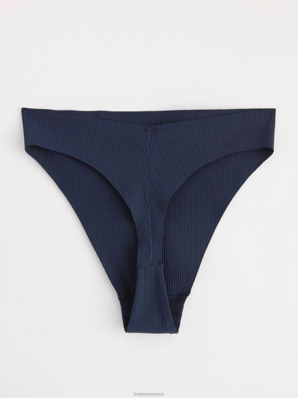 îmbrăcăminte VHZ2F1674 tanga cu talie înaltă fără cusături femei marina Lindex