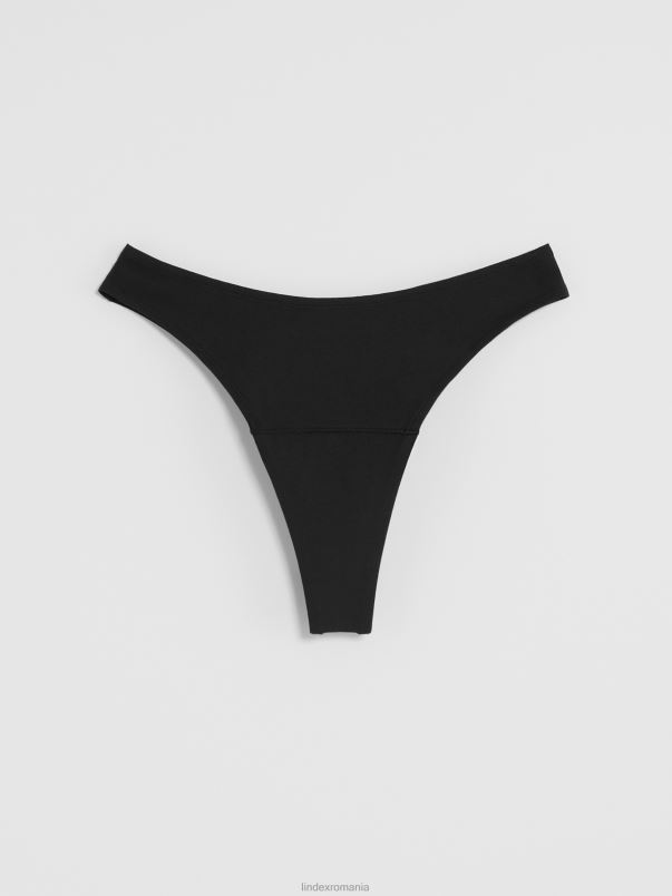 îmbrăcăminte VHZ2F1689 tanga proiectată pentru perioada de dovadă - absorbție a luminii chiloților de perioadă femei negru Lindex