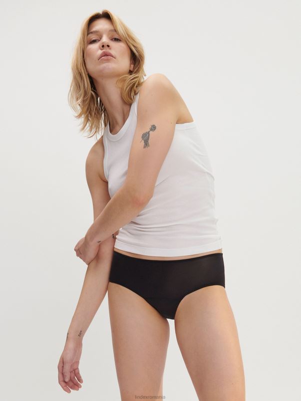 îmbrăcăminte VHZ2F1692 proiectat hiphugger aery period proof - protector pentru chiloți mini absorbant femei negru Lindex