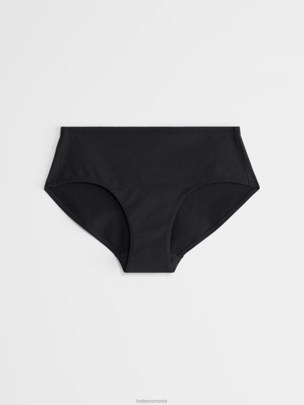 îmbrăcăminte VHZ2F1749 proiectat hiphugger period proof - chiloți de perioadă cu absorbție medie femei negru Lindex