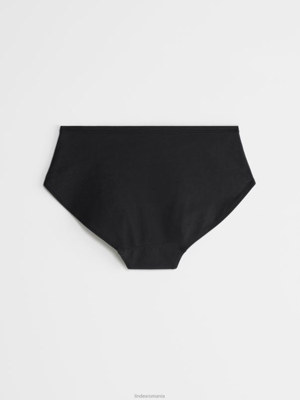 îmbrăcăminte VHZ2F1749 proiectat hiphugger period proof - chiloți de perioadă cu absorbție medie femei negru Lindex