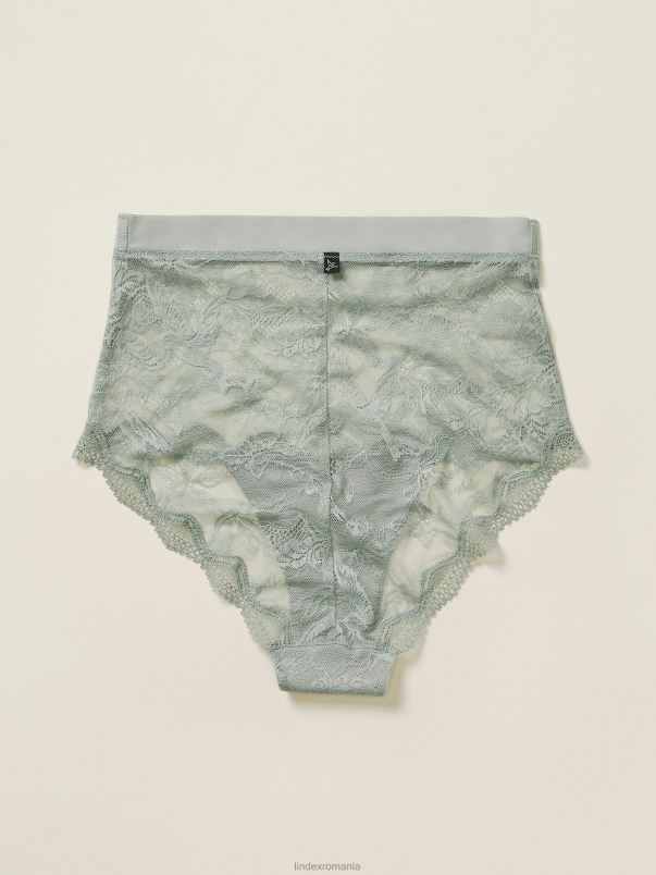 îmbrăcăminte VHZ2F1762 îndeaproape - pasărea talie înaltă femei verde praf deschis Lindex