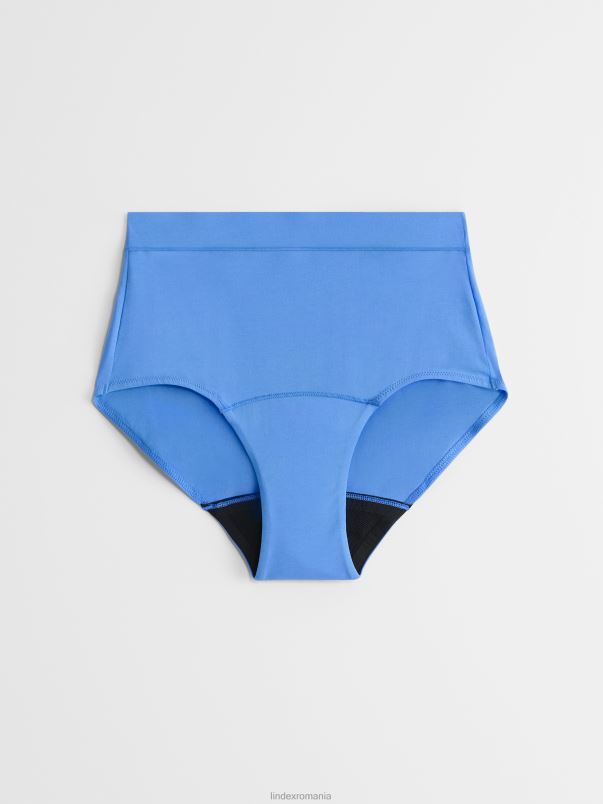 îmbrăcăminte VHZ2F1768 proiectat cu talie înaltă rezistentă la perioada - chiloți de perioadă cu absorbție ridicată femei albastru deschis praf Lindex