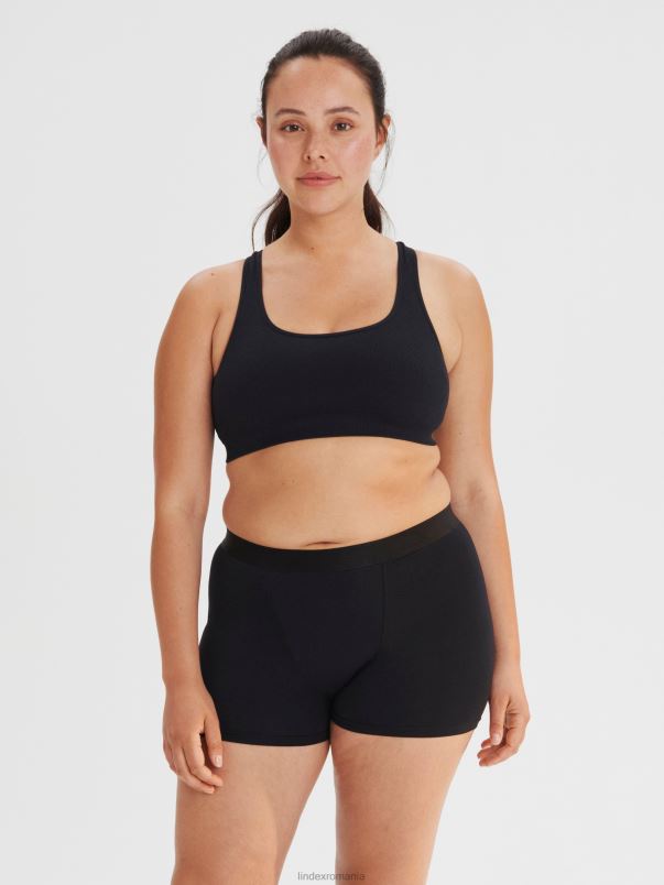 îmbrăcăminte VHZ2F1779 boxer proiectat pentru perioada de dovadă - chiloți de perioadă cu absorbție ridicată femei negru Lindex