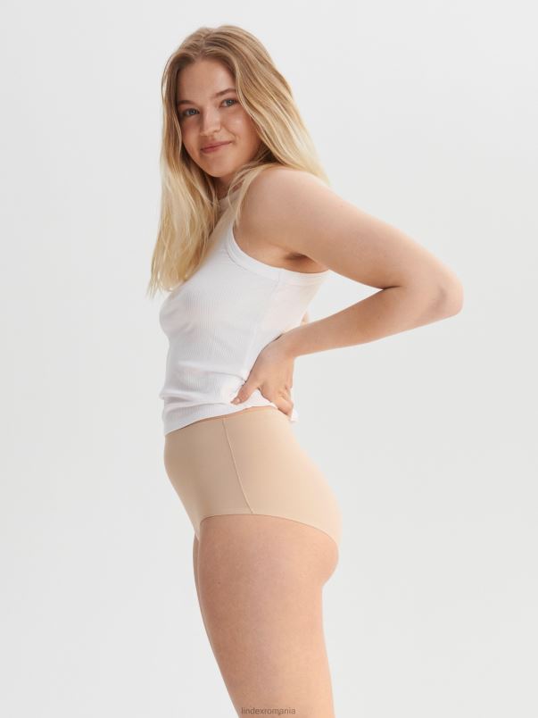 îmbrăcăminte VHZ2F1794 proiectat cu talie înaltă rezistentă la perioada - chiloți de perioadă cu absorbție medie femei bej Lindex