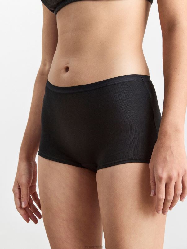 îmbrăcăminte VHZ2F1809 slip înalt boxer femei negru Lindex