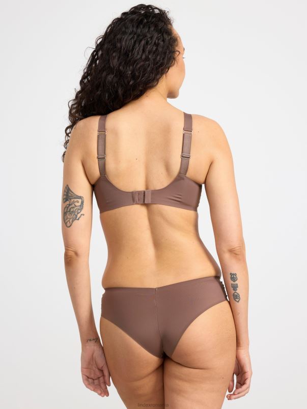 îmbrăcăminte VHZ2F1871 slip invizibil obișnuit brazilian femei maro praf închis Lindex