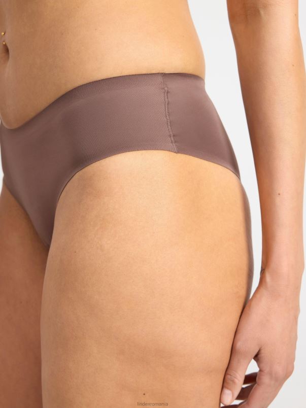 îmbrăcăminte VHZ2F1871 slip invizibil obișnuit brazilian femei maro praf închis Lindex