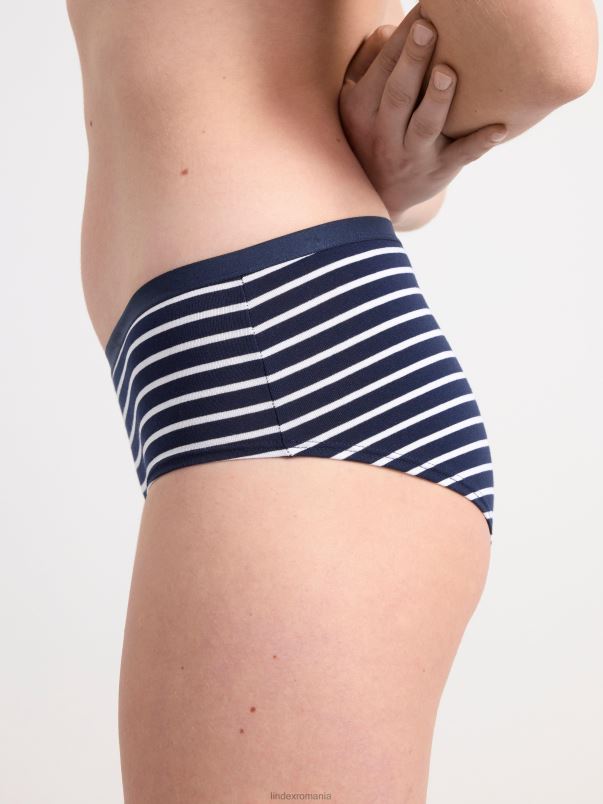 îmbrăcăminte VHZ2F1904 slip obișnuit cu dungi femei marina Lindex