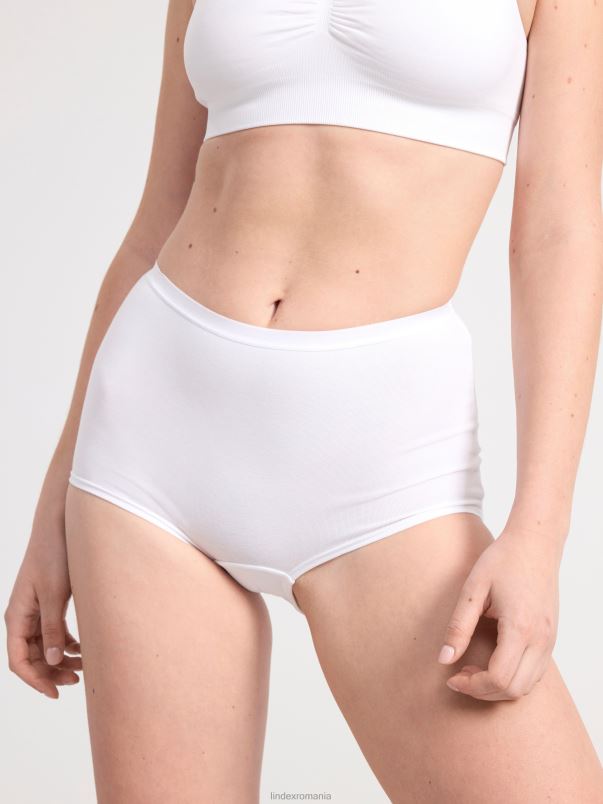 îmbrăcăminte VHZ2F1910 slip înalt boxer femei alb Lindex