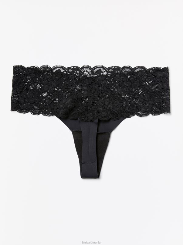 îmbrăcăminte VHZ2F1921 tanga regulata femei negru Lindex