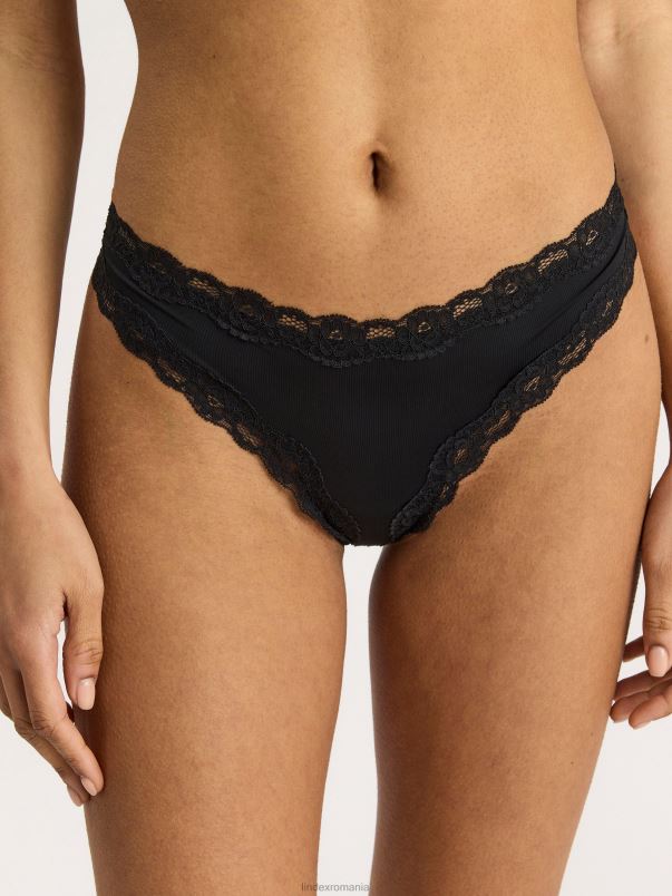 îmbrăcăminte VHZ2F1953 tanga jos femei negru Lindex