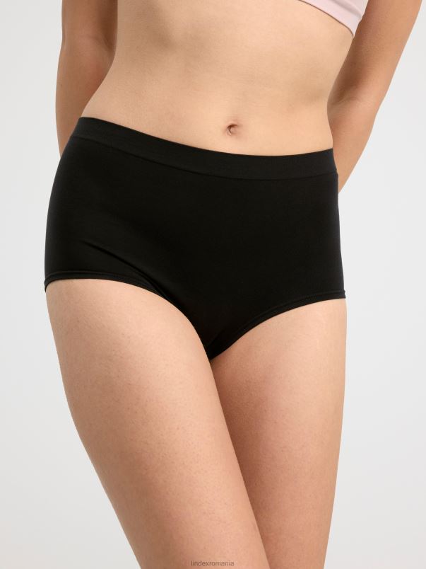 îmbrăcăminte VHZ2F1969 Pachet de 3 slip fără cusături cu talie înaltă femei albastru deschis praf Lindex