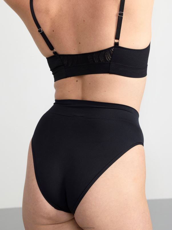 îmbrăcăminte VHZ2F1986 slip bikini talie inalta femei negru Lindex