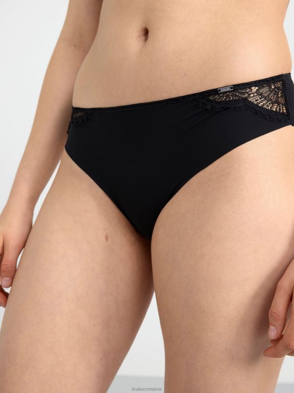 îmbrăcăminte VHZ2F1995 slip brazilian jos femei negru Lindex
