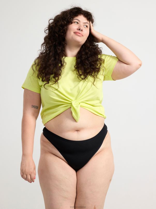 îmbrăcăminte VHZ2F1996 tanga regulata femei negru Lindex