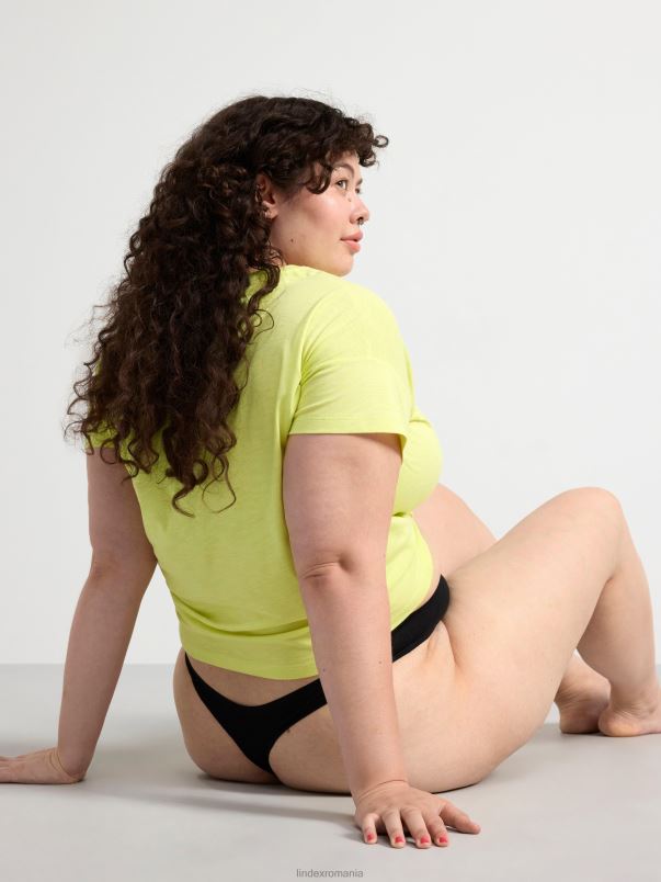 îmbrăcăminte VHZ2F1996 tanga regulata femei negru Lindex