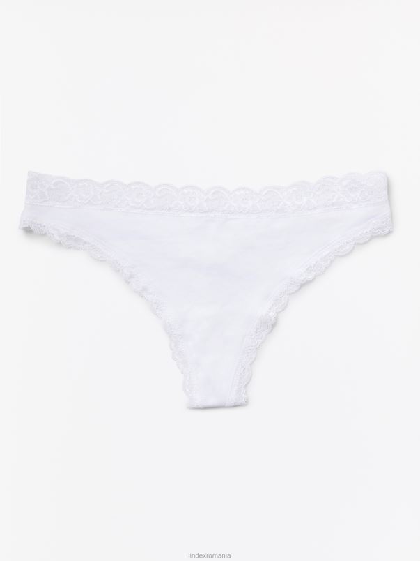 îmbrăcăminte VHZ2F2007 tanga regulata femei alb Lindex