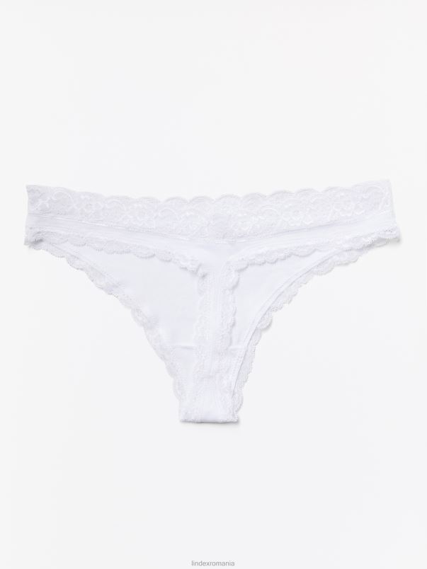 îmbrăcăminte VHZ2F2007 tanga regulata femei alb Lindex