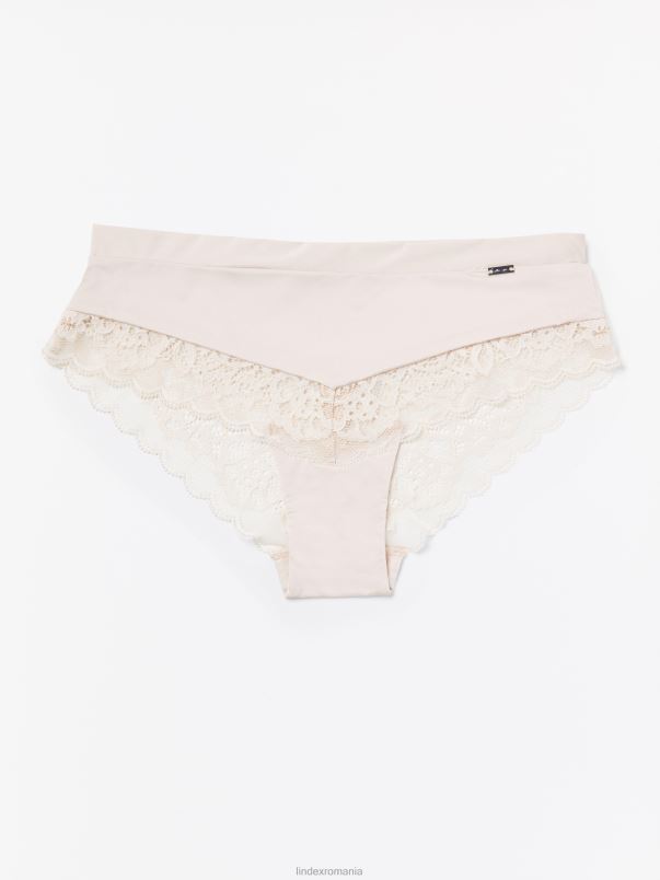 îmbrăcăminte VHZ2F2012 slip brazilian jos femei bej deschis Lindex