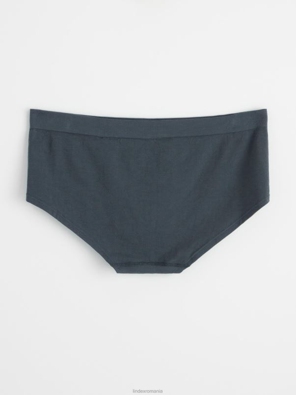 îmbrăcăminte VHZ2F2015 slip obișnuit cu talie femei gri inchis Lindex