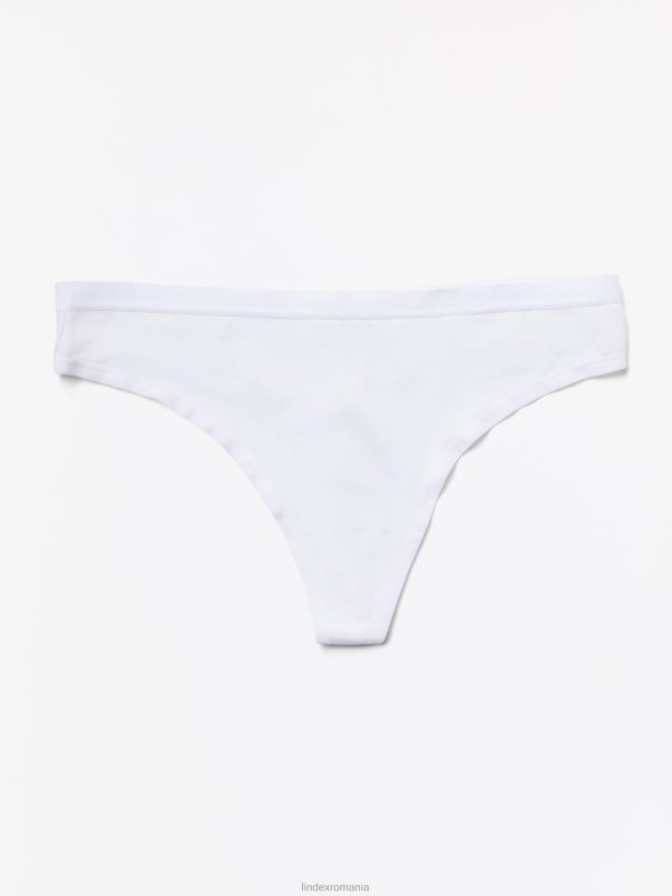 îmbrăcăminte VHZ2F2018 tanga regulata femei alb Lindex