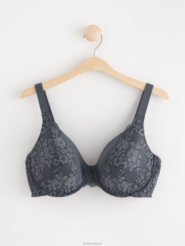 îmbrăcăminte VHZ2F1374 sutien tricou dahlia femei gri inchis Lindex