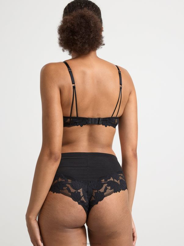 îmbrăcăminte VHZ2F1404 sutien tricou lilja cu dantela femei negru Lindex