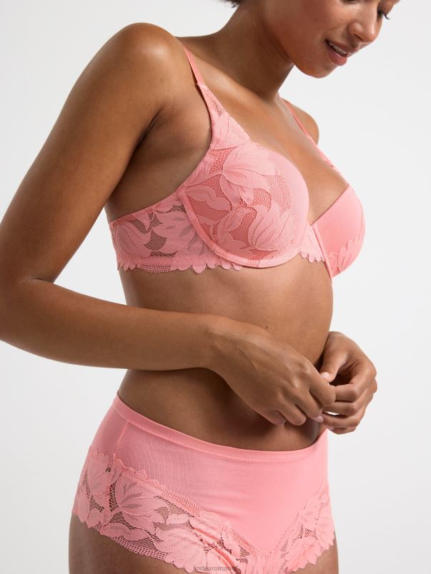îmbrăcăminte VHZ2F1423 sutien tricou lilja cu dantela femei roz Lindex
