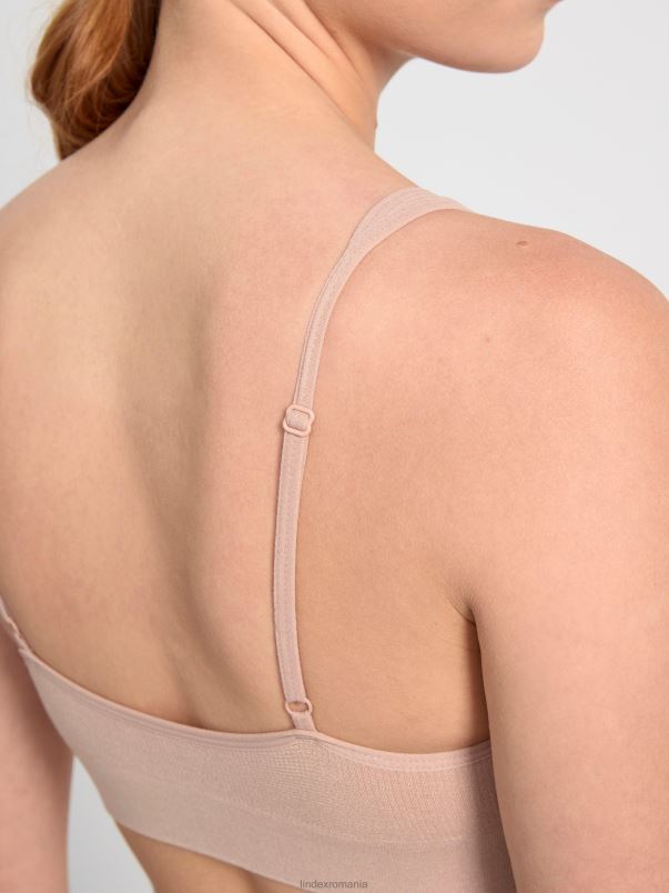 îmbrăcăminte VHZ2F1424 sutien moale fără cusături femei bej Lindex
