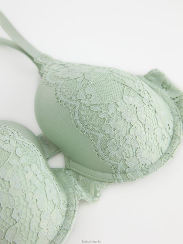 îmbrăcăminte VHZ2F1491 sutien tricou dahlia femei verde praf deschis Lindex