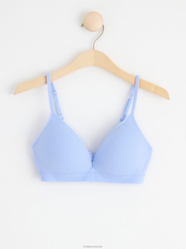 îmbrăcăminte VHZ2F1523 sutien moale femei albastru deschis praf Lindex