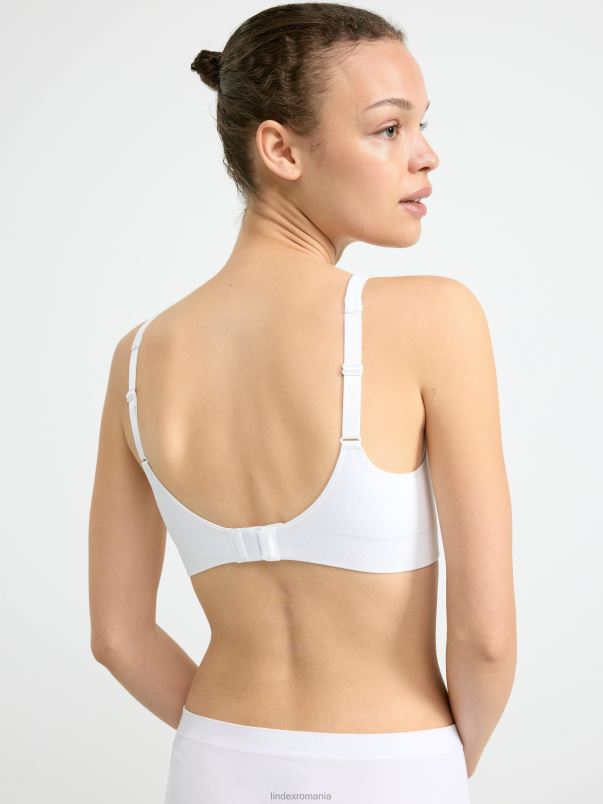 îmbrăcăminte VHZ2F1525 sutien moale fără cusături femei alb Lindex