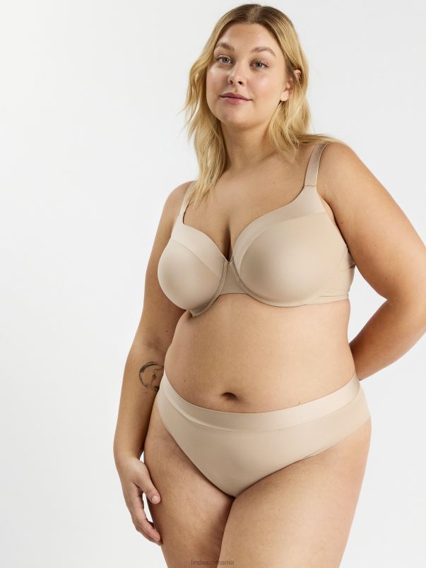 îmbrăcăminte VHZ2F1533 sutien tricou dahlia femei bej Lindex