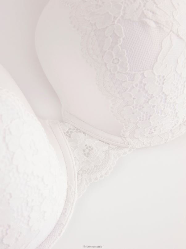 îmbrăcăminte VHZ2F1542 sutien tricou dahlia femei alb Lindex