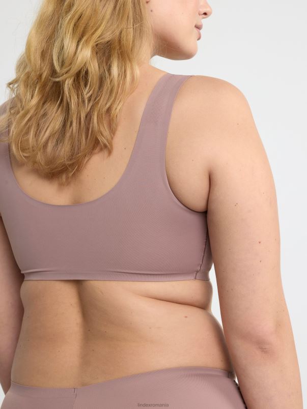 îmbrăcăminte VHZ2F1543 sutien moale femei liliac praf deschis Lindex