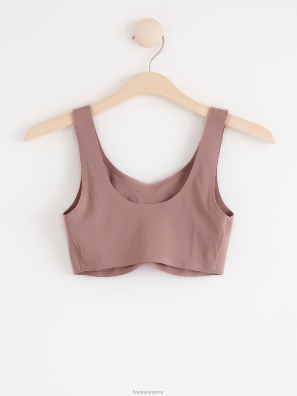 îmbrăcăminte VHZ2F1543 sutien moale femei liliac praf deschis Lindex