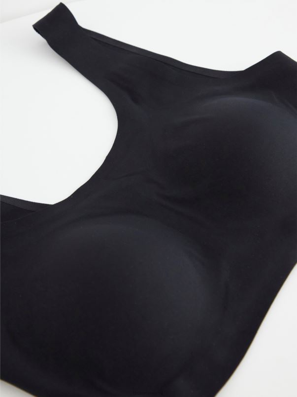 îmbrăcăminte VHZ2F1544 sutien moale femei negru Lindex