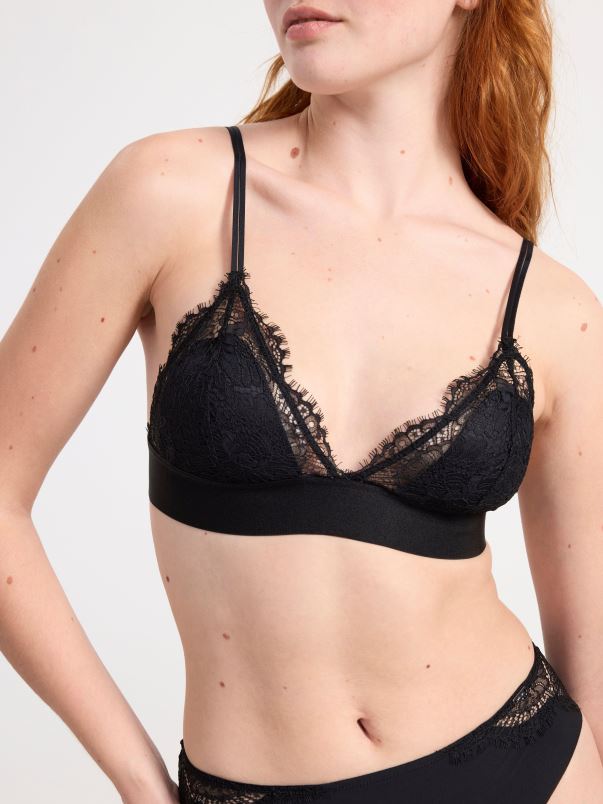 îmbrăcăminte VHZ2F1556 bralette femei negru Lindex