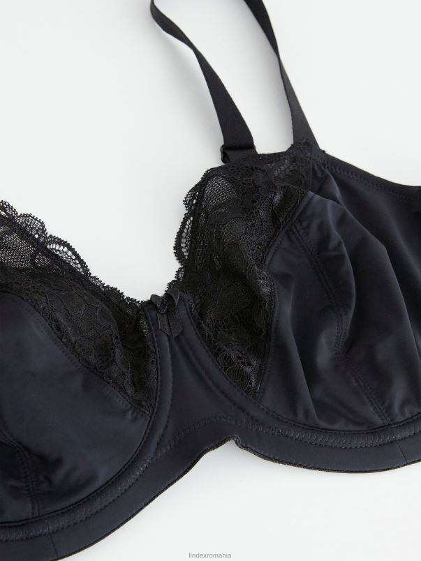 îmbrăcăminte VHZ2F1572 sutien aster necăptusit femei negru Lindex