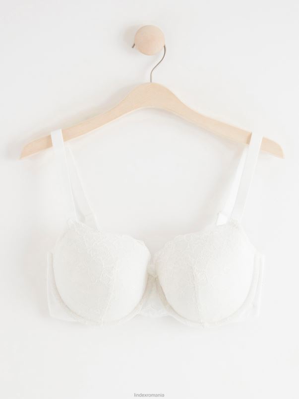 îmbrăcăminte VHZ2F1576 sutien balconette akleja cu dantela femei alb Lindex
