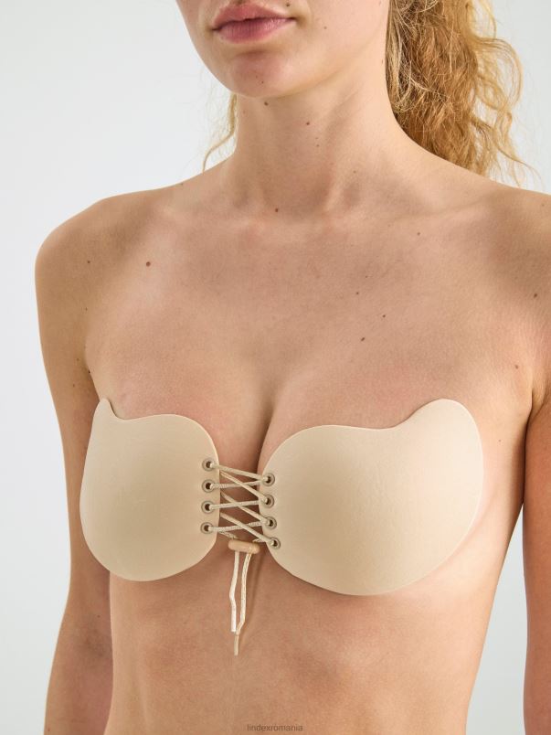 îmbrăcăminte VHZ2F1589 sutien cu dantelă fără spate femei bej Lindex