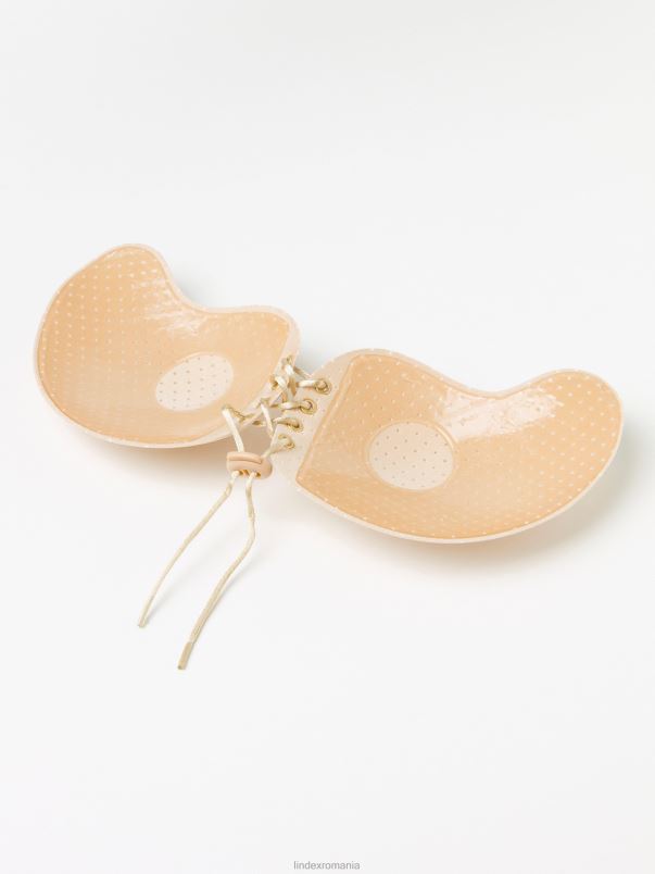 îmbrăcăminte VHZ2F1589 sutien cu dantelă fără spate femei bej Lindex